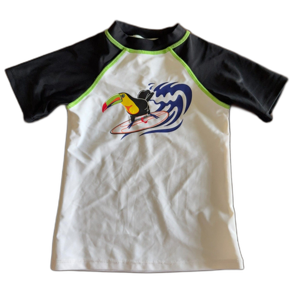 Appaman Toucan Surfing Short Sleeve Rashguard Boys' 3T